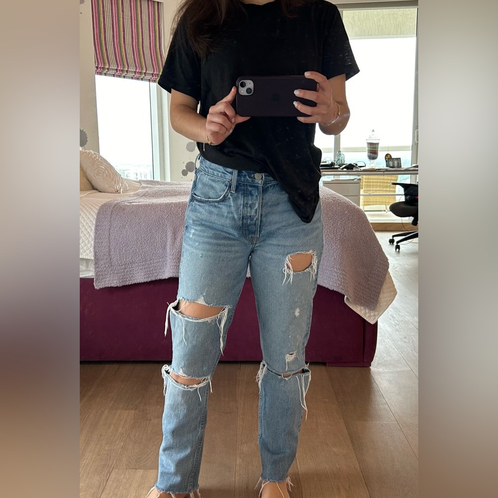 Mom Loose Fit Jean - Grlfrnd Jeans Size 28